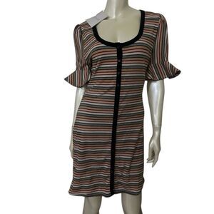 ELLIATT Womens Winona Dress Size Medium
Multistripe Metallic